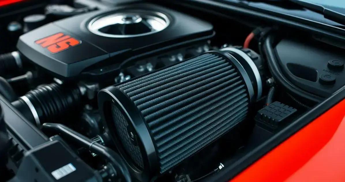 Como o Filtro de Ar Esportivo Melhora o Desempenho do Carro
